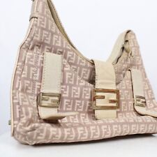 Borsa Fendi rosa con fantasia doppia F da donna
