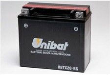 BATTERIA MOTO UNIBAT AGM 12V