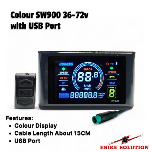 Ebike color sw900 - sw900, lcd