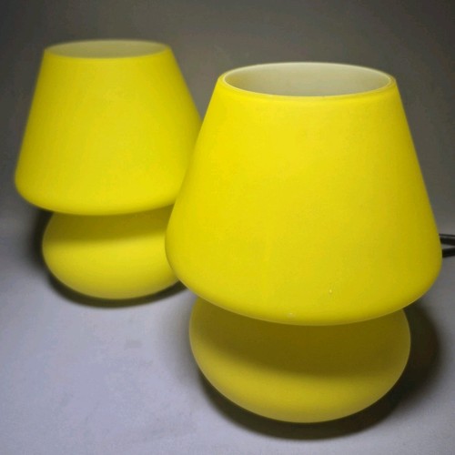 Coppia lampade tavolo fungo - da,