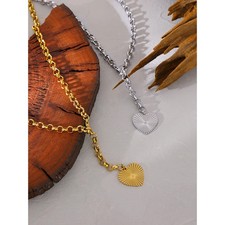 Collana Placcata Oro 18K Cuore