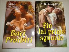 NICOLE JORDAN Fin dal primo sguardo + Baci proibiti ORIGINALE CLUB /L77/