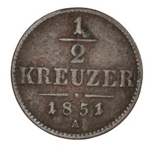 AUSTRIA Franz Joseph I 1/2