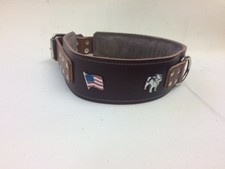 COLLARE CANE IN PELLE