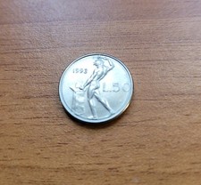 Moneta 50 Lire Piccola 1993
