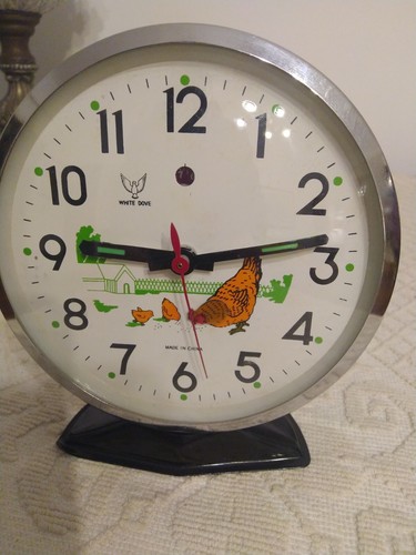 Sveglia vintage gallina - vintage, "gallina"