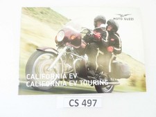 Depliant Brochure Guzzi California EV Touring dim 30 x 21 cm materiale commer...