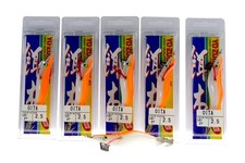 Lotto 6 Totanare YO-ZURI OITA in PVC 2.5 - LE/27 - TM008