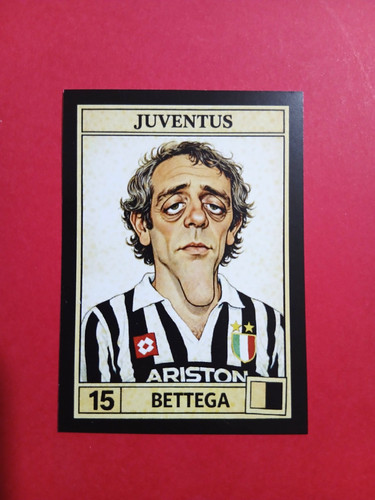Figurina caricatura calciatori - figurina,