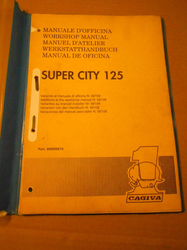 Manuale officina cagiva - manuale,