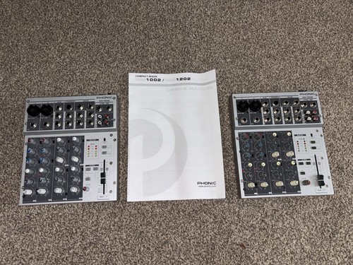 Mixer phonic mm1002 - phonic, +