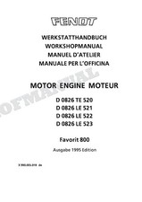 FENDT D 0826 TE 520 D 0826 LE