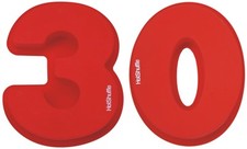 HotShuffle grande numero di silicone 30 Tortiera stampo perla trentesimo a