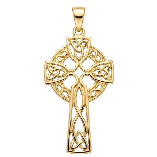 Croce celtica oro massiccio - , 9