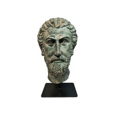 Testa In Bronzo Riproduzione