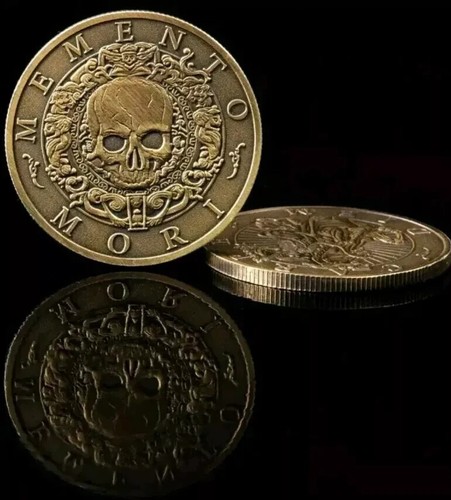 Moneta memento mori carpe - moneta,