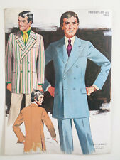 Grande Tavola Antica Moda Uomo