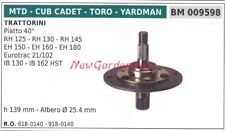 Mozzo portalama trattorino rasaerba tagliaerba piatto 40 pollici MTD 009598