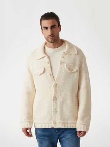 Blue mont maglione cardigan - mont,