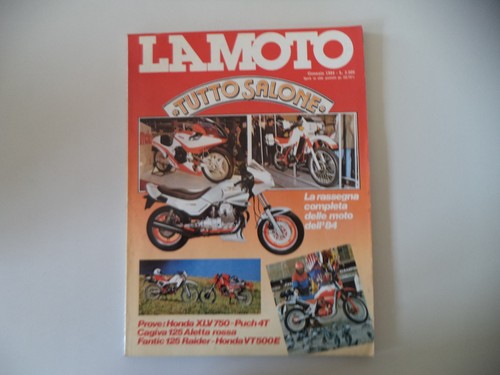Moto 1984 honda vt - la,