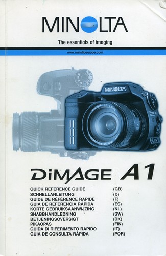 Minolta dimage fotocamera - dimage,