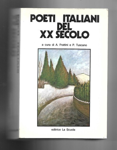 Libro poeti italiani del - libro, xx