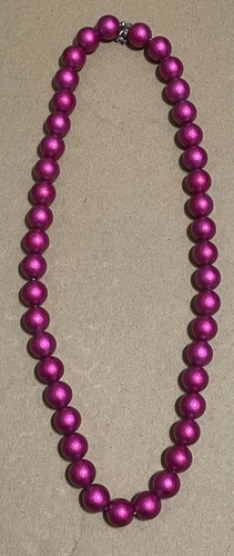Collana vintage fucsia - collana,