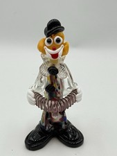 Pagliaccio vintage in vetro di