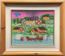 Quadro arte moderna paesaggio - moderna,