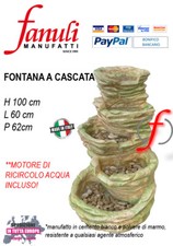 FONTANA A CASCATA DA GIARDINO