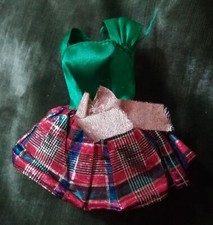 barbie vintage raro vestito x barbie