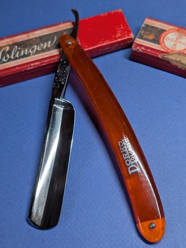 Rasoio dritto vintage dorko - rasoio,