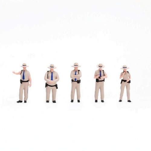 Pieces figurine polizia - 5,