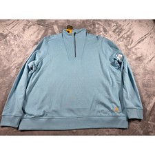 Felpa carhartt mezza zip terry - felpa,