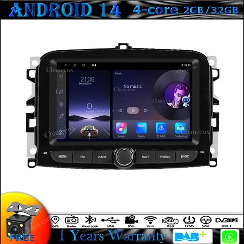 Autoradio android 14 stereo - 7",