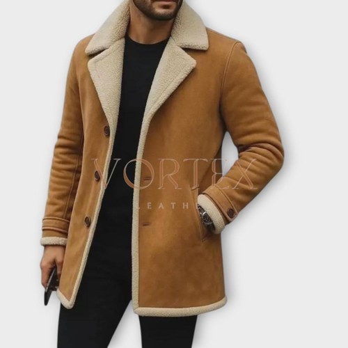 Cappotto uomo marrone - , vera