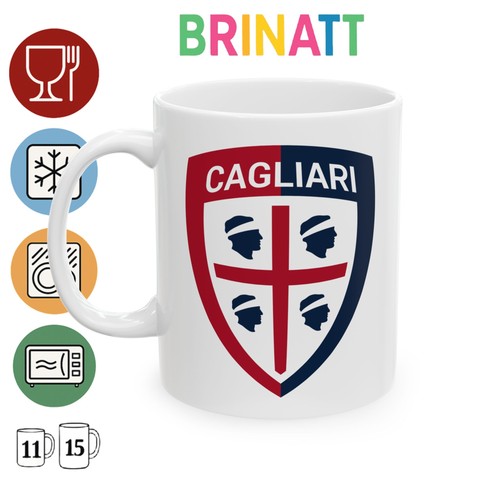 Tazza ceramica cagliari - cagliari,