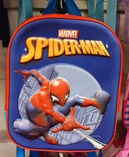 Zaino asilo spiderman figura - zaino, a