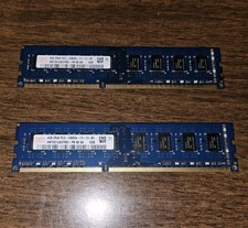 2x Hynix 4 GB 2Rx8 PC3-12800U