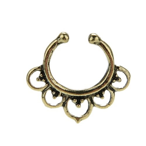 Piercing septum fake anello - fake,