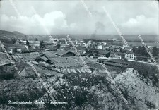 cd487 cartolina monterotondo scalo panorama provincia di roma lazio