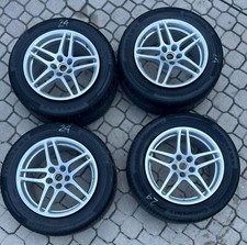 KIT 4 CERCHI ORIGINALI PORSCHE doppia misura + 4 GOMME ESTIVE doppia misura R18