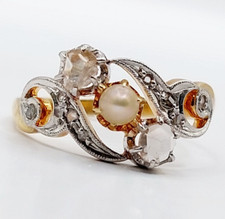 Anello antico tourbillon oro