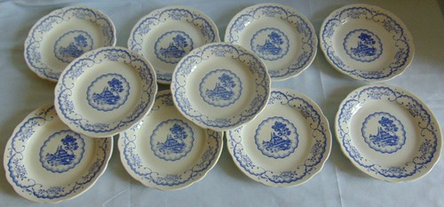 Assiettes dessert faience - assiettes,