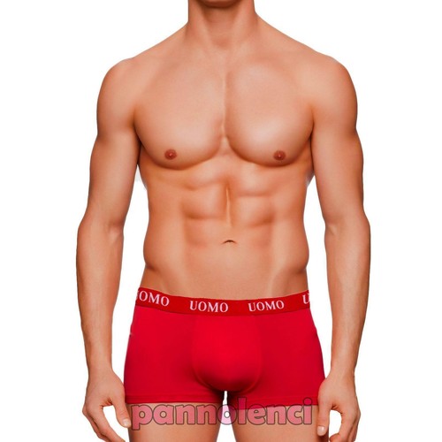 Boxer uomo rosso slip intimo - boxer,
