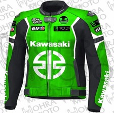 Giacca Moto Pelle Kawasaki