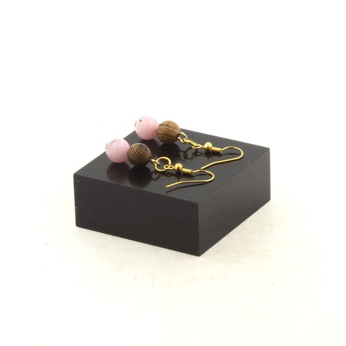 Orecchini perle opale rosa - opale,