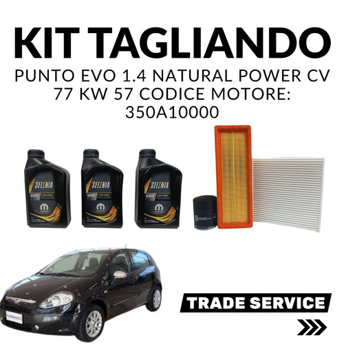 Kit tagliando punto - tagliando, evo