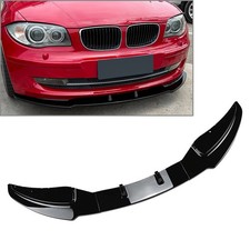 GlossyBlack Front Bumper Lip