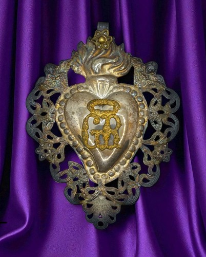 Voto vintage cuore sacro - voto,